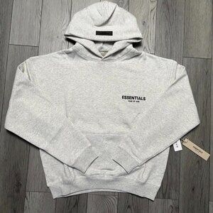 Essentials Men's Grey Hoodie